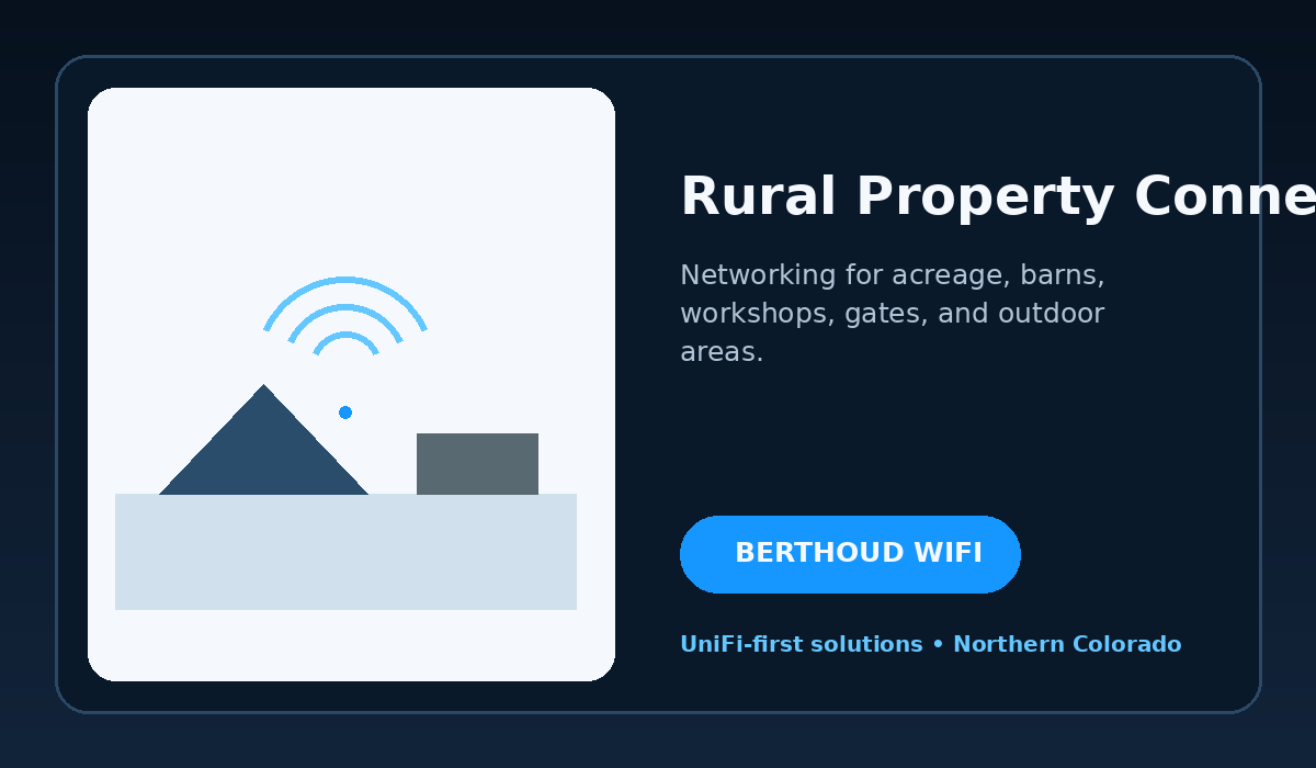 Why WiFi Extenders Fail on Larger Northern Colorado Properties
